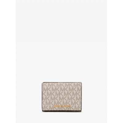 Компактный кошелек Jet Set Travel Medium Mk Signature 35t2gtve2b150 Vanilla