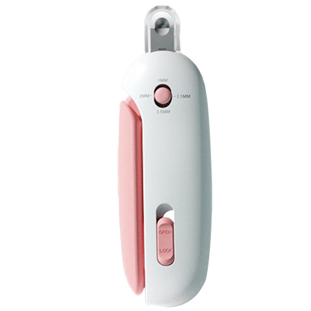 Пилка для когтей домашних животных, безопасный кусачки с защитой и легкой резкой, маникюрный педикюрный уход, безопасная пилка для ногтей домашних животных