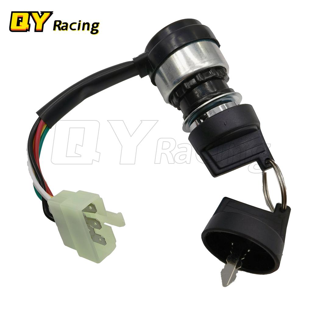 3/4/5/6 проводов, ATV Quads, ключ зажигания для Honda Yamaha Suzuki, Китай Taotao Kazuma 4 Wheeler Go Kart, мотоциклы