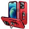 Military Shockproof Armor Hybrid Case For Iphone 14 13 12 11 Pro Max Plus X S Xr 7 8 Magnetic Ring Stand Tpu +Pc Defender Cover