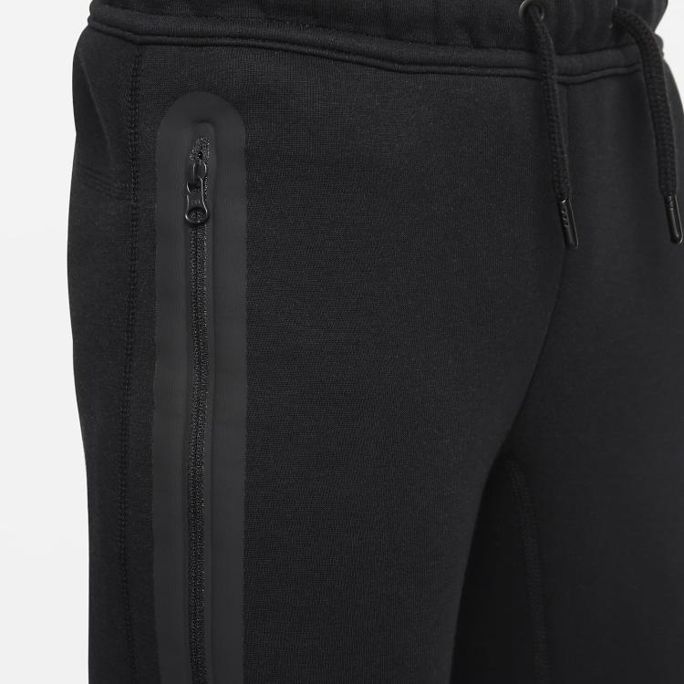 Nike Спортивная одежда для детей, флисовые джоггеры, черные/черные/черные, детская уличная одежда FD3287-010