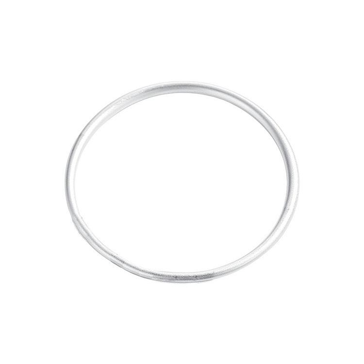 National Style Retro Niche Design Sense 999 Foot Silver Ancient Method Inheritance Frosted Bracelet, Women's Plain Ring Bracelet, Bracelet