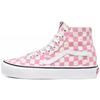 Checkerboard SK8 HI Tapered Shoes Pink Women's Vans VN0A4U16XHV