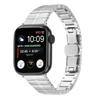For Apple Watch 10 46mm/Ultra 2/Ultra 49mm/9 8 7 45mm/SE (2023) SE (2022) SE 6 5 4 44mm/3 2 1 42mm Stainless Steel Strap