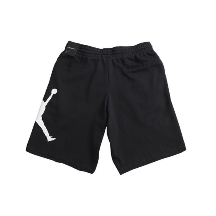 Jordan Спортивные вязаные шорты Air Jumpman с большим логотипом, мужские брюки, черные AQ3116-010