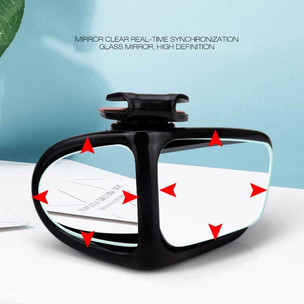HD Glass Car Blind Spot Mirror 2 Side Wide Angle Reversing Mirror SUVs