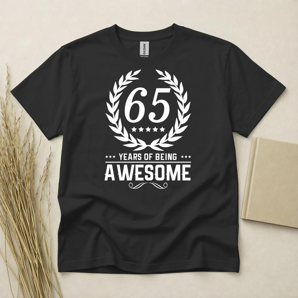 65th Birthday TShirt Born In 1961 65 Years Old Gifts Awesome Tee 1961 T-Shirt