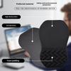 Ergonomic Raised Mouse Pad Wrist Support Wear Resistant Non-Slip Design Pain Relief Wrist Rest Gaming Mouse Mat