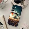 Чехол для телефона с картой и флагом Палестины для Samsung Galaxy A73, A72, A71, A70, A53, A52, A51, Других Мягкий черный чехол