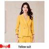Women's Professional Spring/Autumn Suit Set: Elegant Host & Formal Wear for Salon or Work
