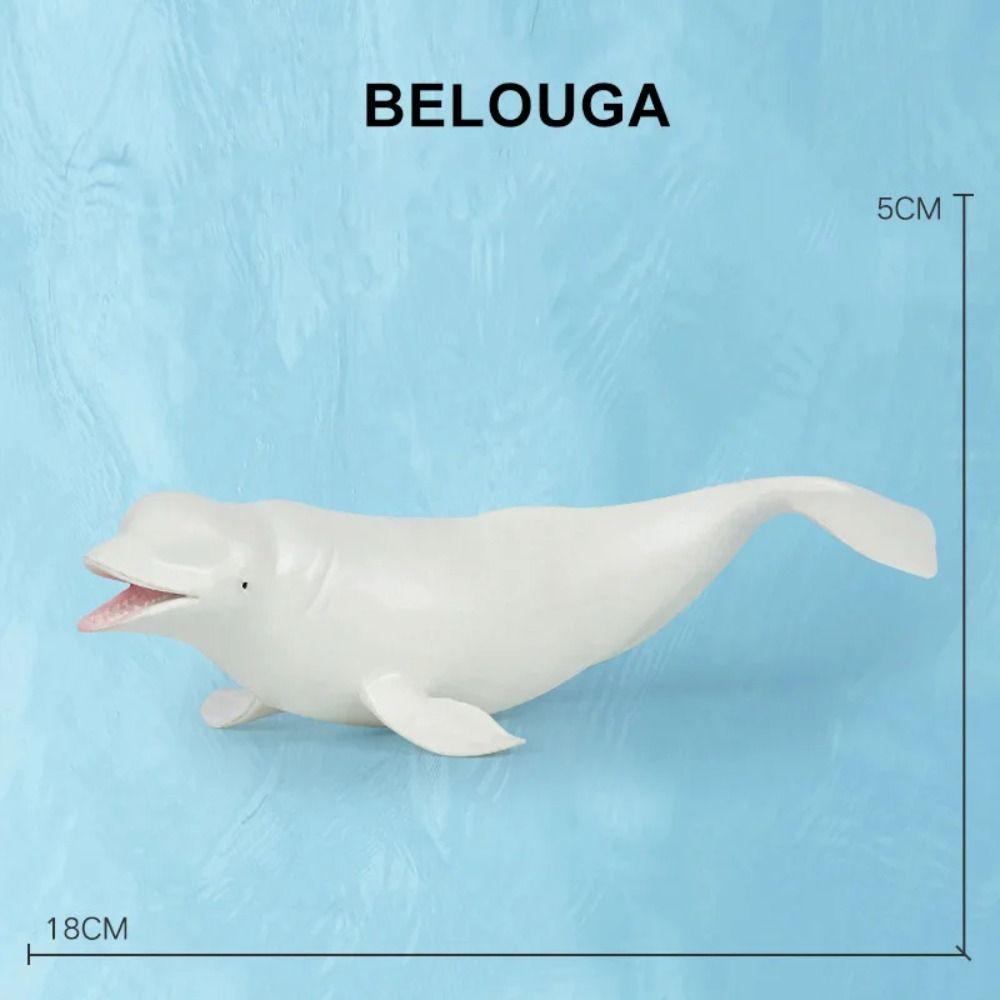 Shark Cachalot Whale Figurines Marine Animals Ocean Action Figures Gift Simulation Sea Life