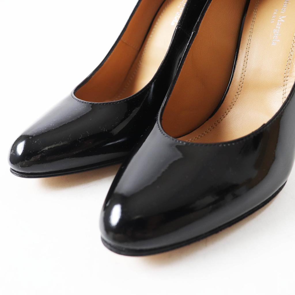 Pristine Maison Margiela 22 pumps patent leather black 36 S58WL0229 Used