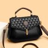 This Year's Popular Textured One-shoulder Handbag Women's 2025 New Summer Fashion Niche Simple Commuter Crossbody Bag