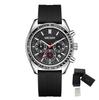 MEGIR Analog Quartz Wristwatch Chronograph Luminous Business Sport Watches Silicone Strap Date Clock 24-hours Reloj Hombre 8105