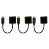 3pcs DisplayPort To DVI Adapter 4K HD 1080P Mini DP To DVI Adapter Cable for PC Laptop Computer HDTV Monitor Projector