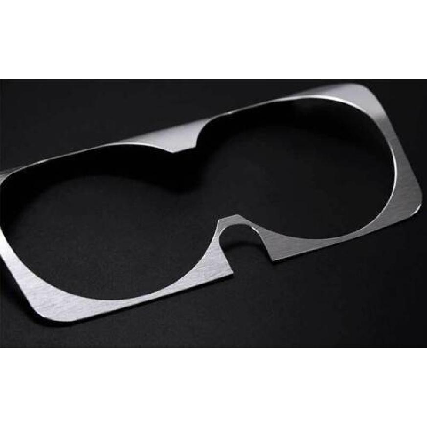 Sliver Aluminum For Benz E-Class W213 Middle Console Drinking Glass Trim 2016-21