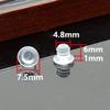 Anti collision Transparent Furniture Accessories Fasteners Rubber Stem Bumpers Foot Pad Hole Plugs