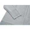 Furina Linen Zip Up Jacket Eyelet Stitch Italy