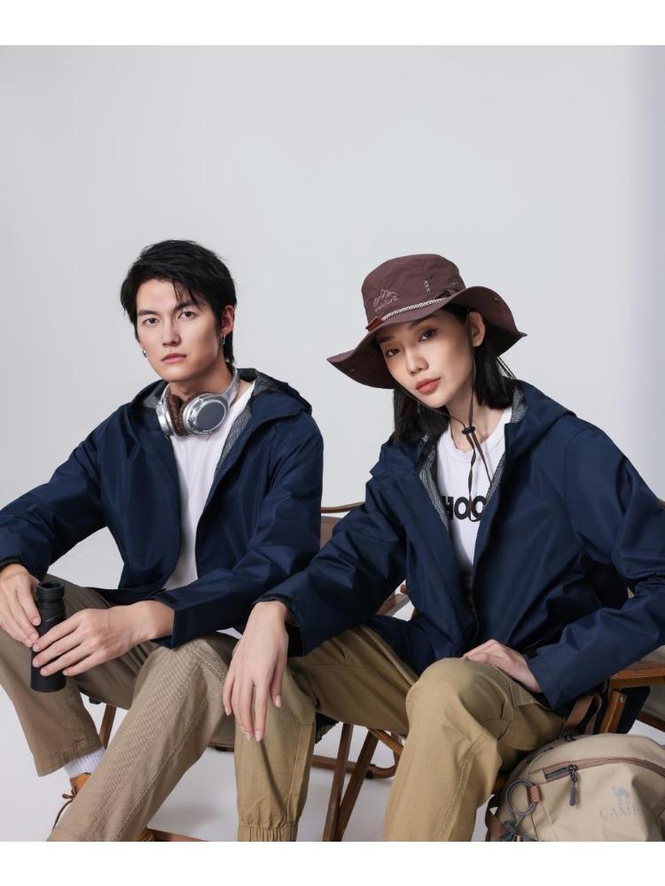 Fashionable Thin Models of The Same Men and Women Windproof Fabric Rushing Jacket YG-998