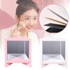 Square Non Reversing Mirror Enhanced self-perception True Makeup Reflection Mirror  Women Girls