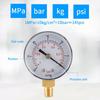 Манометр 1 8 дюймов BSPT Латунный интерфейс Хорошая герметичность Вакуумный манометр для воды, масла
