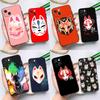 Японский чехол-маска лисы Кицунэ для Samsung Galaxy A15 A35 A55 A54 A34 A14 A52 A32 A12 A13 A33 A53 A17 A16 A26 A36 A56