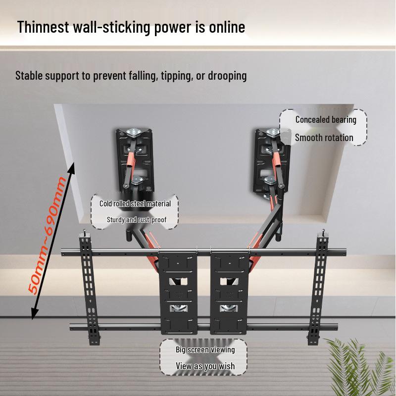 XT100 Swivel Wall Mount for 70-100 Inch TVs