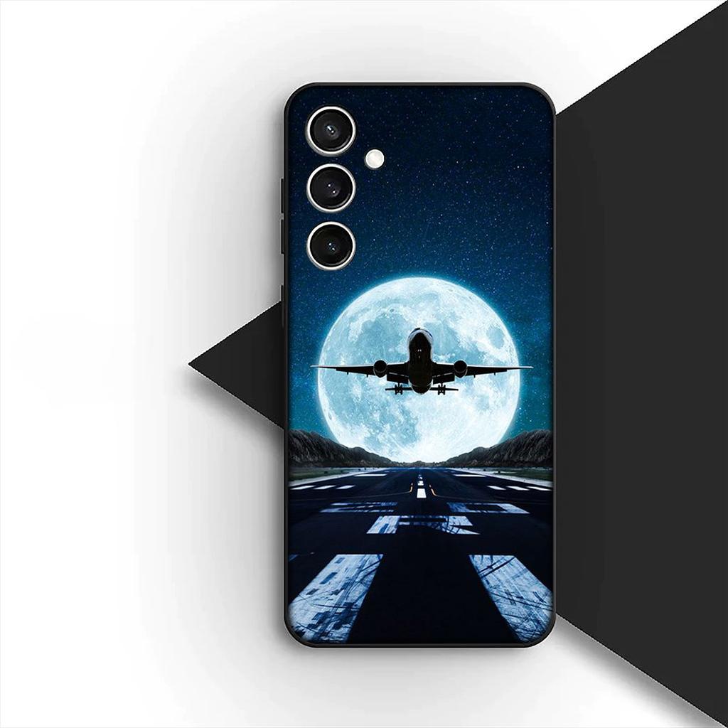 Cover for OPPO A80 A18 A16 A40 A17 A15 A38 A78 A79 A54 A57 A12 A60 5G 4G Phone Case Aircraft Travel Airplane Pilot Epaulette