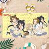 ВИКАМА K-ON! Девушка Свежее Желтое Пляжное Полотенце Быстросохнущее Супервпитывающее Подходит для Пляжного Отдыха Бассейна Летний Подарок для Друзей