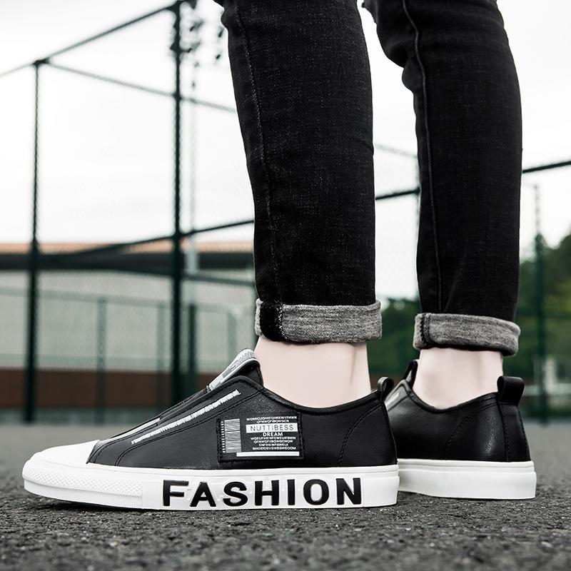 Качественная мужская обувь, повседневные кроссовки, мужские лоферы из натуральной кожи, весна-осень, мужские туфли без застежек, модная мужская обувь для ходьбы