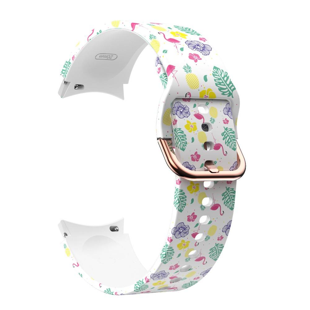 Классический силиконовый ремешок для Samsung Galaxy Watch 4/5/6/7 40 мм 44 мм 5 Pro 45 мм браслет-браслет Galaxy Watch4/6 Classic 47 мм 43 мм 46 мм 42 мм