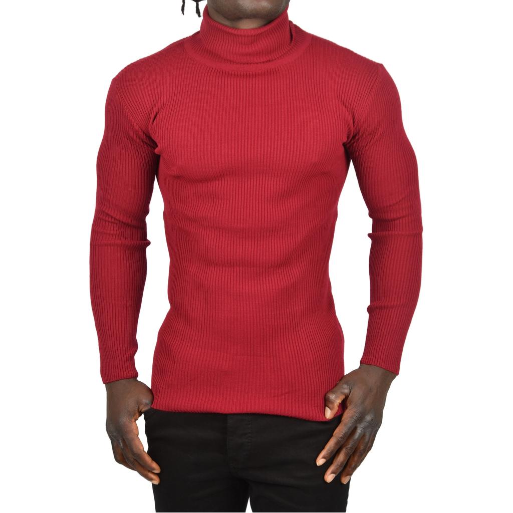 DeepSEA Тонкий ребристый трикотаж с высоким воротником и защитой от катышков с высоким воротником 2505498