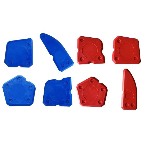 Набор из 4 инструментов для герметизации швов, силиконовый герметик, скребок, инструмент для чистки и герметизации швов на кухне и в ванной