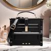 Women's 2025 Acrylic Piano Crossbody Bag - Structured Small Square Bag