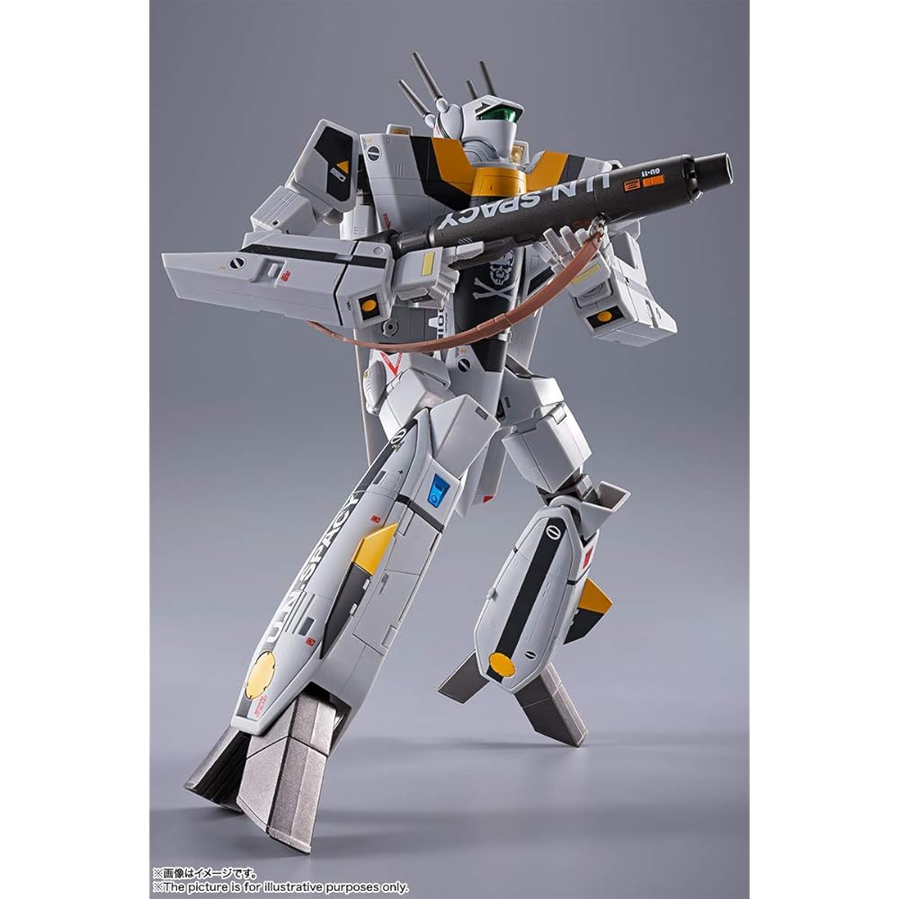 TAMASHII NATIONS DX Chogokin VF-1S Valkyrie Roy Focker Special 300 мм Фигурка на шарнирах ABS ПВХ Литье под давлением Окрашенная