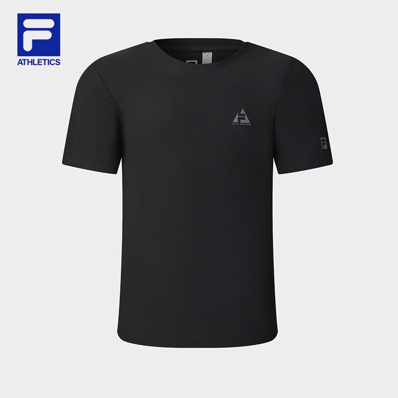 Fila Мужская базовая вязаная футболка с коротким рукавом