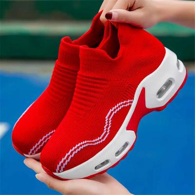 Вентиляция Внешний вид Увеличивает Средний каблук Женская обувь Маленький размер Обувь на каблуке Женская 33 Молодежная женская обувь Кроссовки Спорт