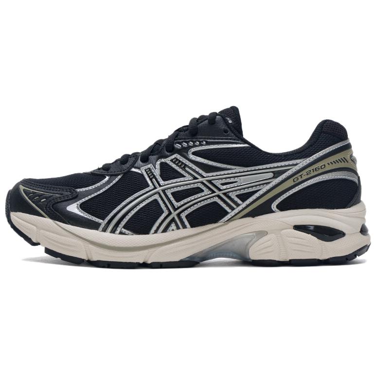 Asics GT-2160 Comfortable Sports Shock Absorbing Durable Breathable Low Top Casual Running Shoes Unisex Sneaker Black 1203A320-005
