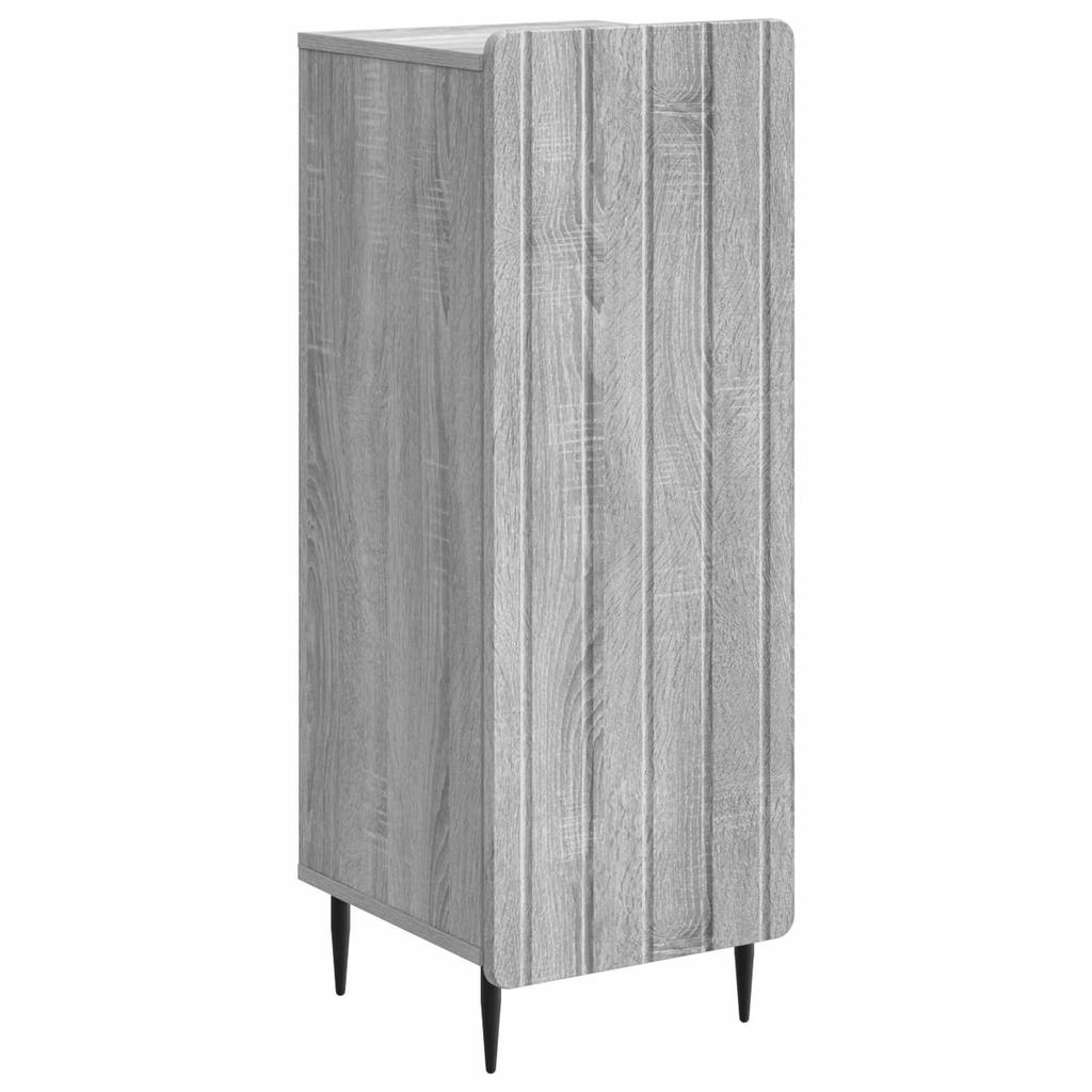 Sideboard Grey Sonoma 34.5 x 33 x 92 cm Engineered Wood