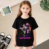 T-Shirts Girls Children's Girl Cartoon Printed Casual T-Shirt T Fashion Comfortable Short Sleeve Children's Clothing Top