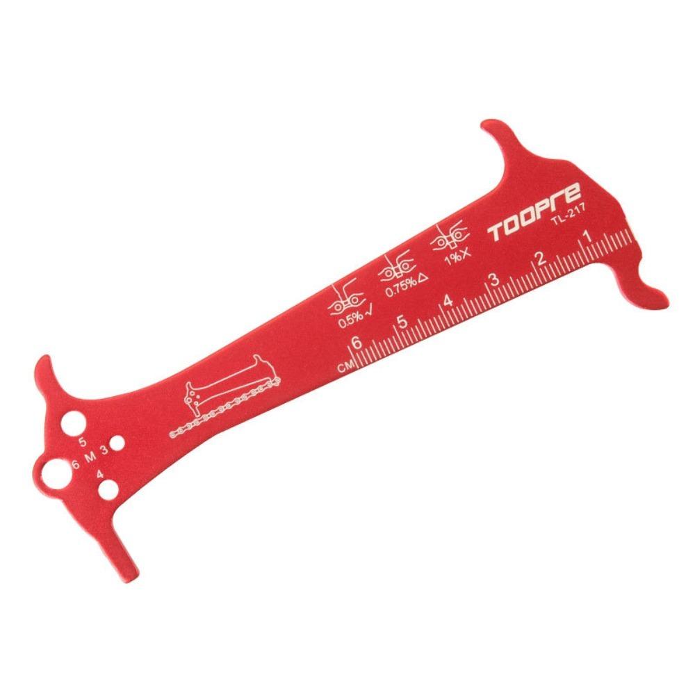Multi-function Bike Chain Checker TOOPRE Bike Chain Measuring Ruler Mountain Road Bike