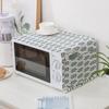 Nordic Microwave Dust Cover Tropical Plant Floral Green Leaf Oven Dust Cover Multi-functional Dustproof