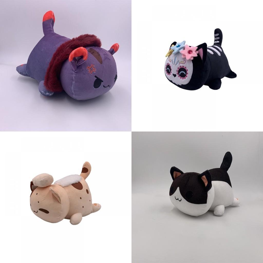 Очаровательная плюшевая игрушка Aphmau Skull Taco Pumpkin Bread Cat Meemeows для домашнего декора