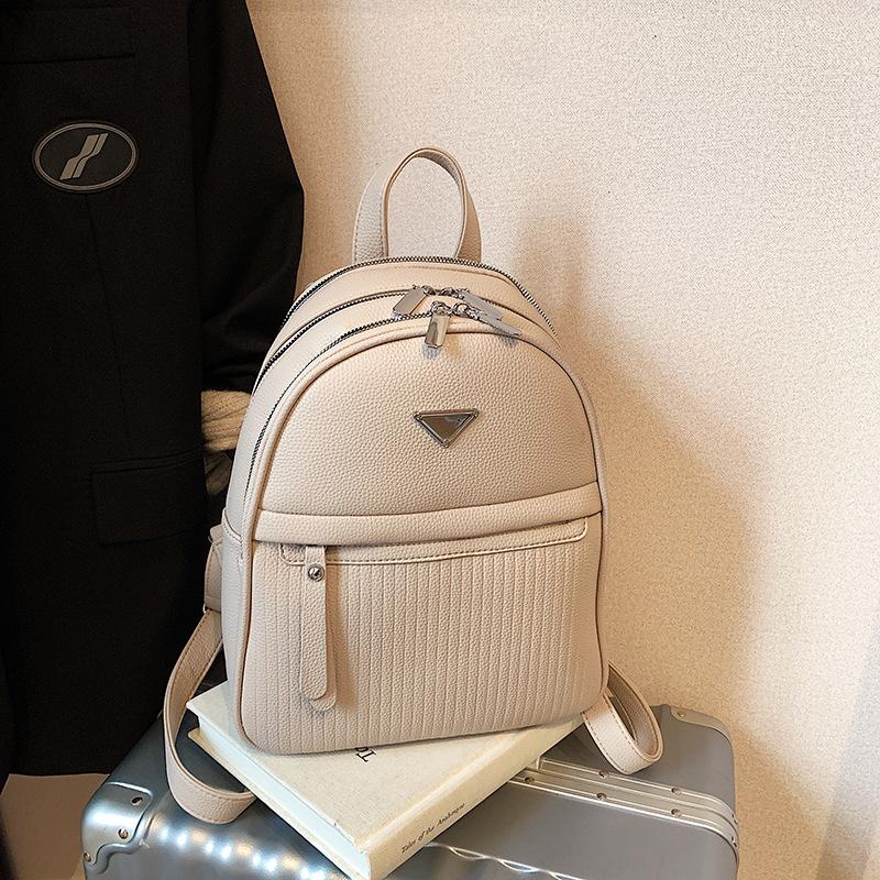 Рюкзак премиум-класса в простом стиле, женский новый нишевый универсальный студенческий рюкзак для поездок на работу, повседневный