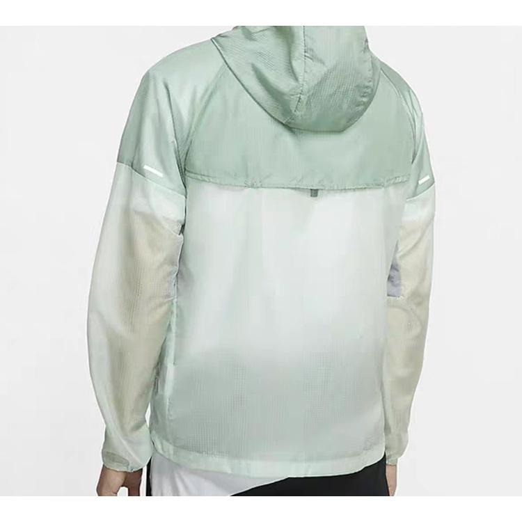 Nike WINDRUNNER Woven hooded Running Jacket Mint Green Men's CK6342-321