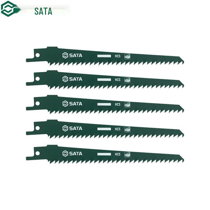 Набор из 5 пилок для сабельной пилы SATA