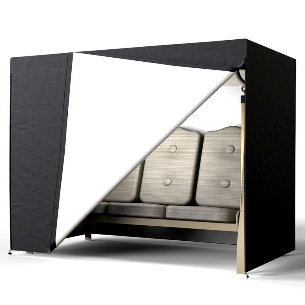 Чехол для гамака для качелей, чехол для садовых качелей, 3-местный, защита для сада и патио, солнцезащитный козырек, водонепроницаемый чехол для стула, горячая дропшиппинговая поставка