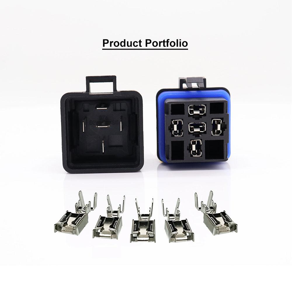 30A 12V 24V герметичная водонепроницаемая пылезащитная интегрированная автомобильная силовая розетка постоянного тока с кронштейном