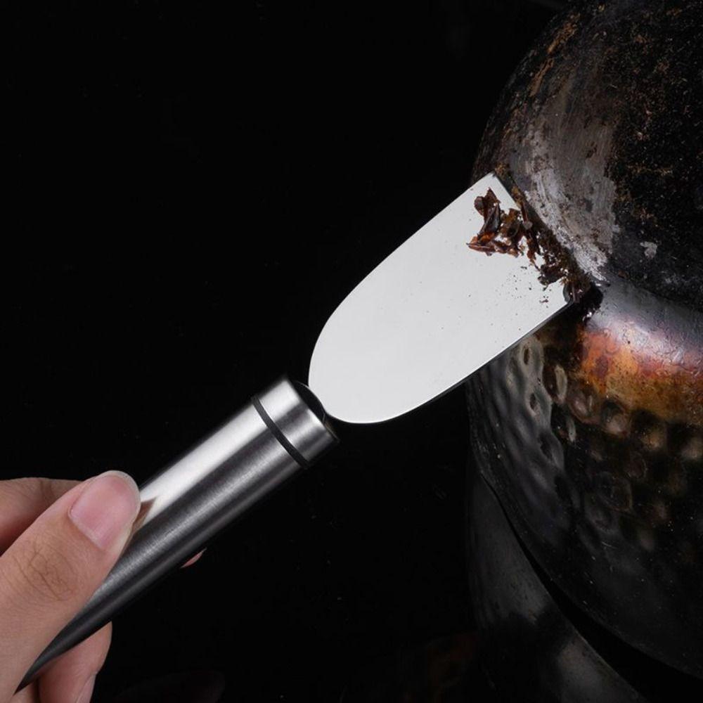 304 Stainless Steel Kitchen Fume Shovel High Hardness Rust Removal Shovel Freezer Ice Scraper Pot