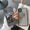 Арт Ретро Абстрактная Геометрия Чехол для Телефона Для iPhone 15 13 12 Mini 14 X Xs Xr 16 11 Pro Max 15 14 7 8 Puls Милый Защитный от Падений Чехол